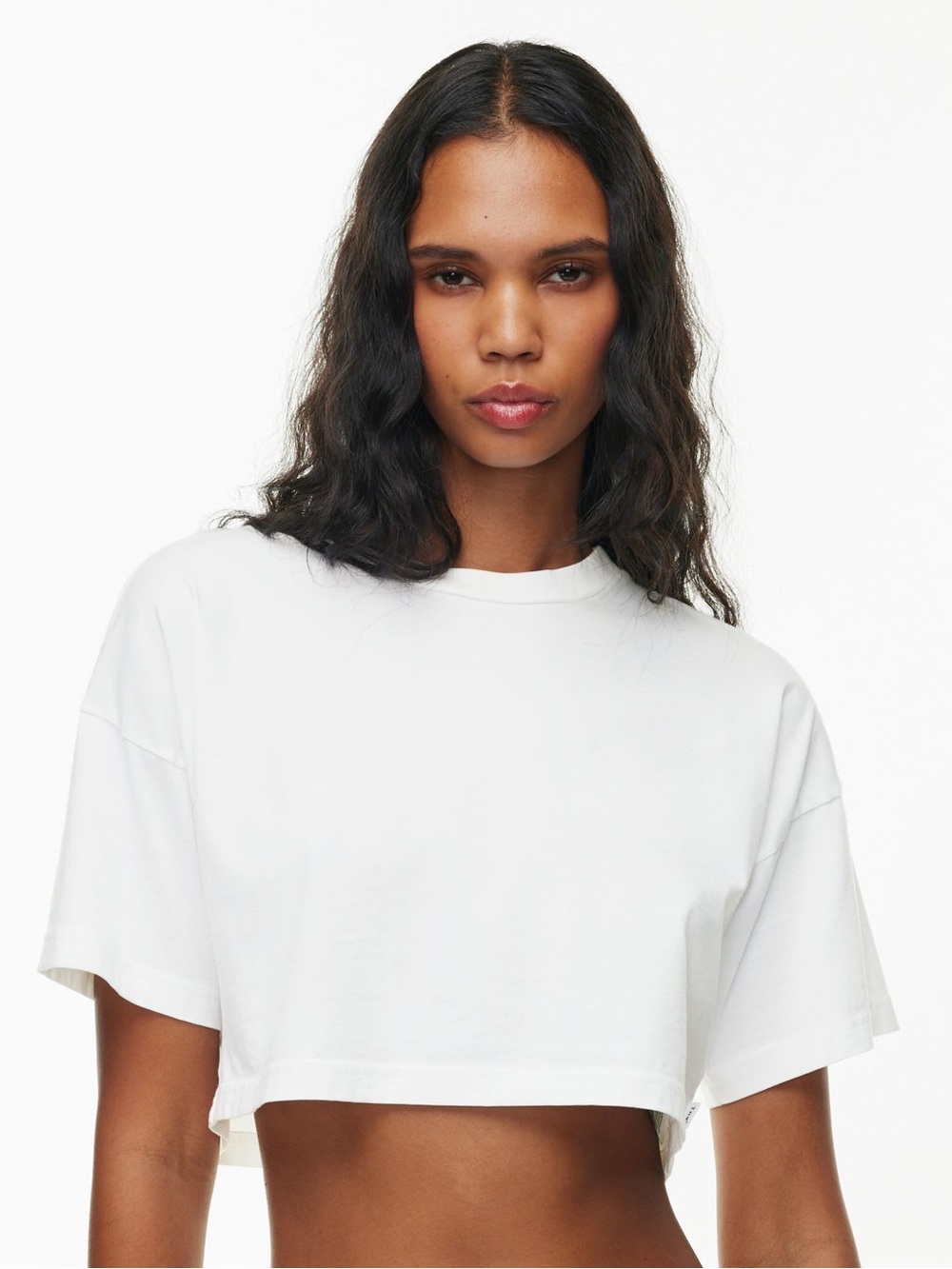 Tna tour cropped Tshirt (white)